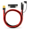 MOOKEERF 6FT XT60 Female to SAE Cable with SAE Polarity