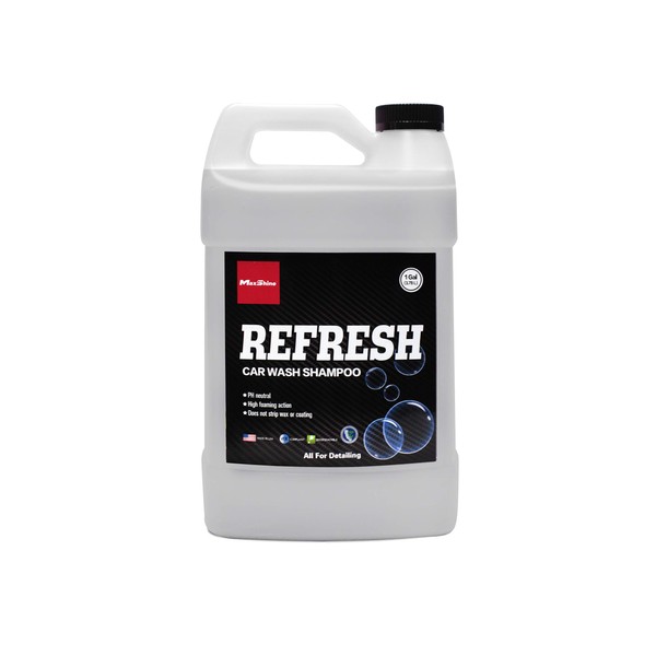 Maxshine Refresh Car Wash Shampoo 1G – pH Balanced, High