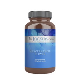 Resveratrol Power by Dr. Jockers, with Immune Support, Anti-Aging, Important for Skin Health, Trans Resveratrol, 200 mg, 60 Day Supply