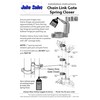 Chain Link Gate Spring Closer for 1-5/8" OD Gate Frame
