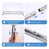 Gotega Shower Grab Bar 2 Pack, Stainless Steel Bathroom Grab
