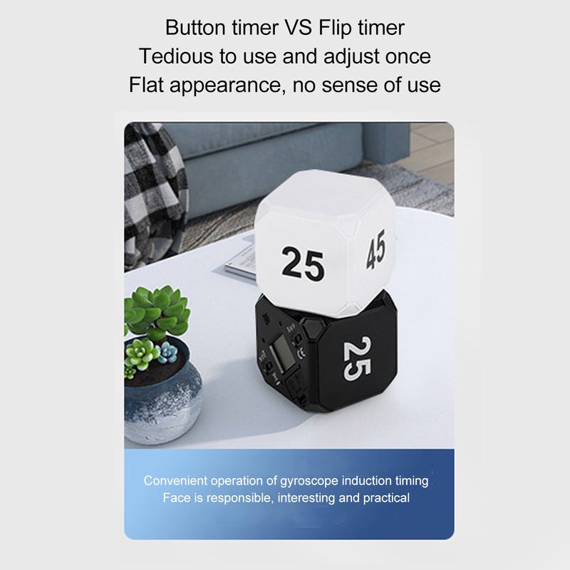 Kitchen Timer Portable Modes Adjustable 5 15 25 45 Min