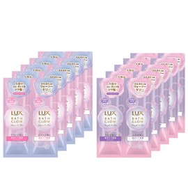 LUX Bath Grow Shampoo Trial Set, 0.7 oz (20 g) x 10 Pieces, 5 Each Travel Sachet