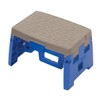 Cosco 11903BGR1E One-Step Folding Step Stool, 300 lb, 8 1/2"