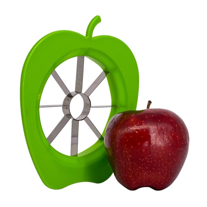 Cortador de manzanas para 8 gajos y descorazonador.