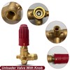 Upgraded 350 Unloader Valve Pressure Washer Pump with Knob, Compatible