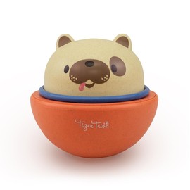 Tiger Tribe Rocking Rollers (Dog) - 2-in-1 Rocking Dog On Wheels, Vehicle Toys, Toddler Toys, Made From Eco Friendly Bio Plastic, Develops Fine Motor Skills, For 18+ Months