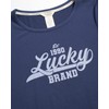 Lucky Brand - Conjunto de pantalones para mujer, playera de