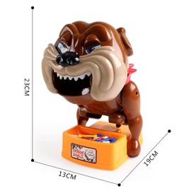 S & F Bulldog Gao Gau, Overseas Specifications, Scared of How to Bark, Punishment Game, Toy, Throbbing and Halting, Party Game, English Package
