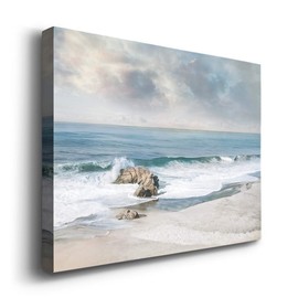 Wexford Home Decor Landscape Canvas Wall Art Abstract Floral Painting Modern Pictures Artwork Decoration for Living Room Kitchen Bathroom Office, Ready to Hang, 32x48