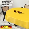 ANRO Oilcloth Tablecloth, Washable, Oilcloth, Garden Tablecloth, Outdoor, Indoor, Oval,