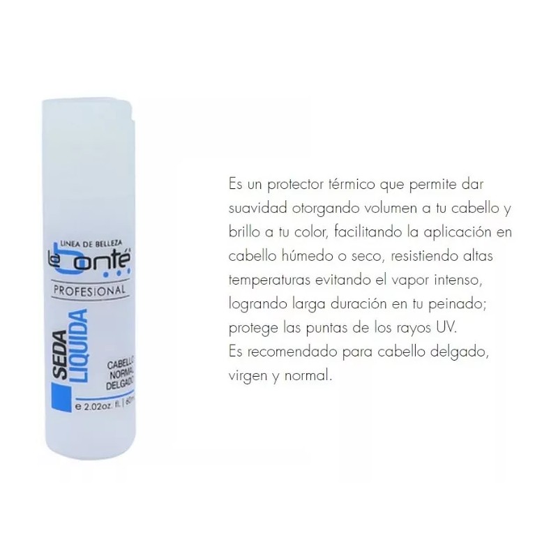 Labonté Seda Líquida Voluminizador Cabello Finos La Bonté 240ml