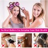 Hair Curlers Rollers, Cludoo 36Pcs Jumbo Big Hair Roller Sets