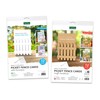 Katy Sue White and Kraft Picket Fence Shaped 5 x
