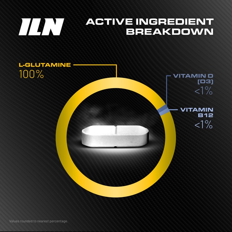 Glutamine - 3000mg L Glutamine Per Serving - Enhanced with