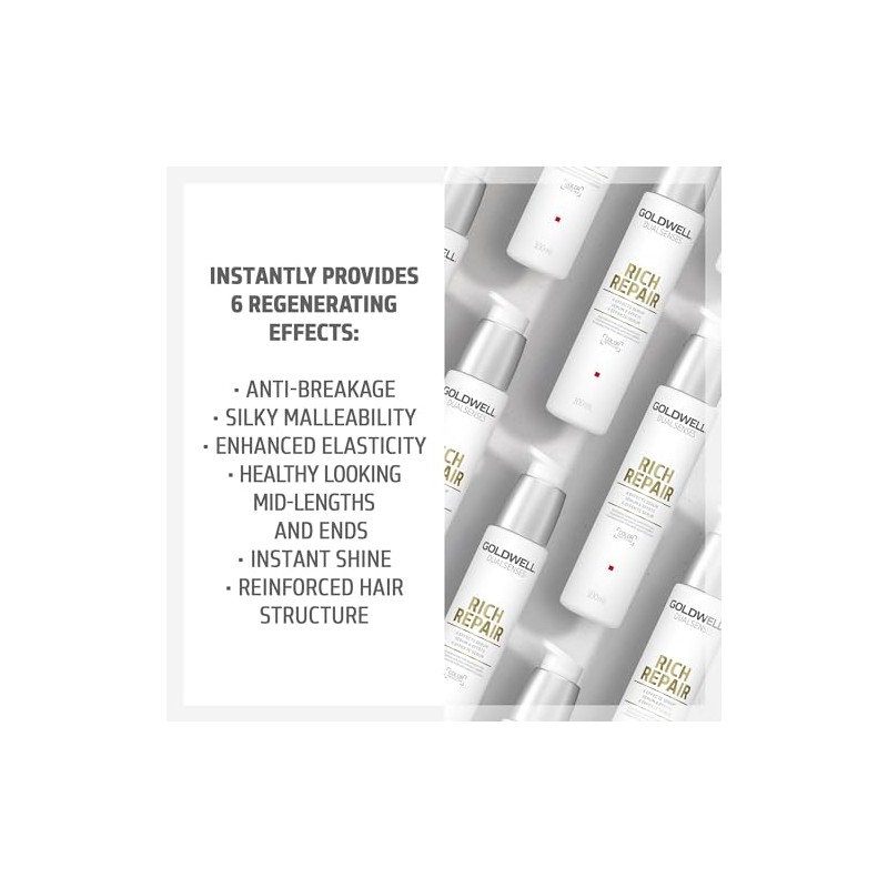 Goldwell Dual Senses Rich Repair 6 Effects Serum, 3.4 Ounce