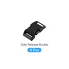 METALLIXITY Side Quick Release Buckle (15 mm/0.59 inches), Pack of