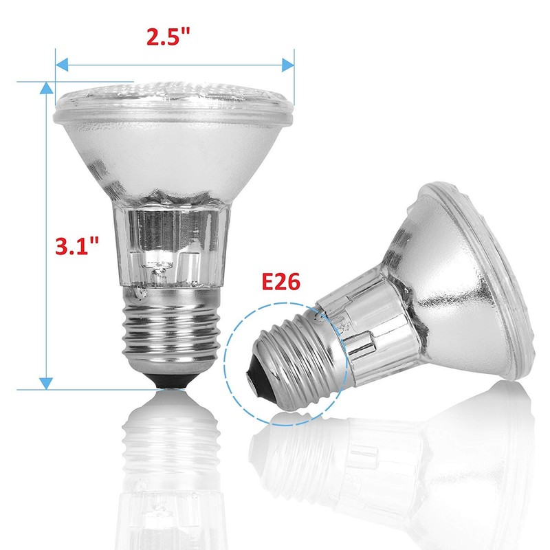 Par 20 3 Pack FL25 40PAR20/FL 40 Watt Halogen Spot