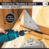 OMIDEAS 15 x Corner Bracket (90 x 90 x 1.5)