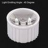 PATIKIL 20mm LED Lens 45 Degree with Plastic Holder, 20