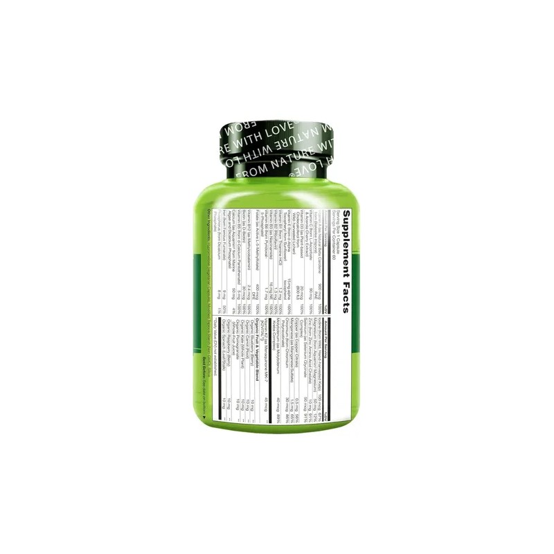 Multivitamínico Naturelo Mujer Suplemento Dietético 60 Cápsulas Sin Sabor
