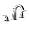 Seasons Raleigh 8" Widespread Double-Handle High-Arc Bathroom Faucet Chrome 25E