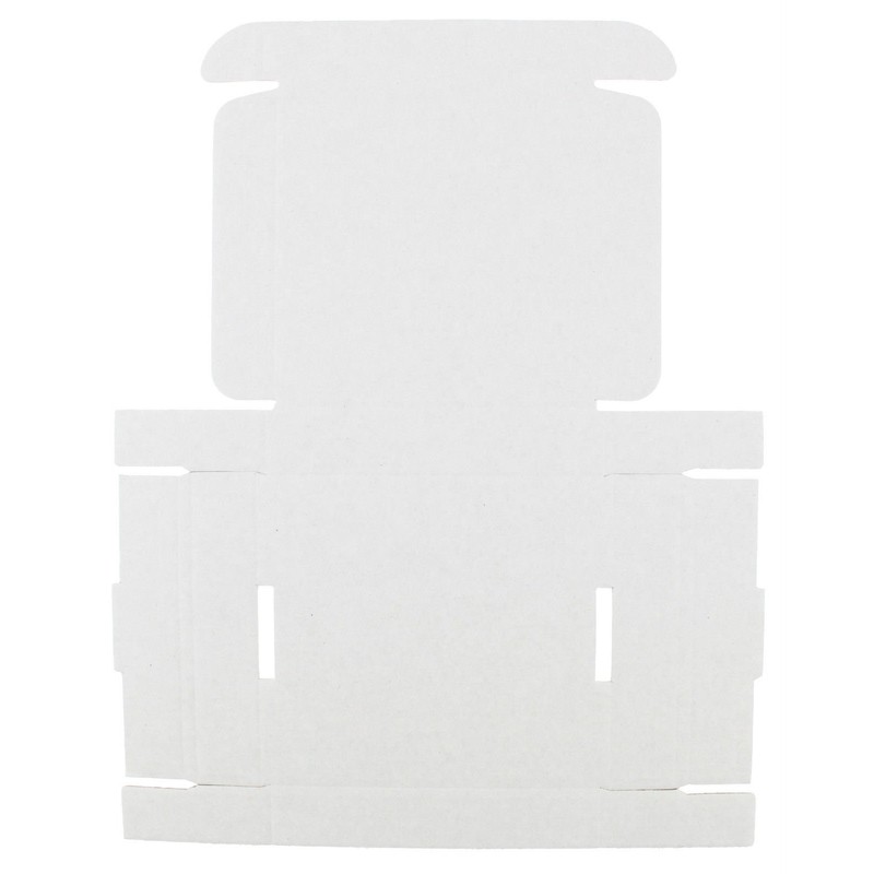 10 x White Box Mini Square. Size: 10cm x 10cm