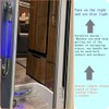 RV Door Handle Grab Bar,RV Entry Door Assist Handle LED