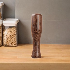 Wood Pestle Replacement Garlic Pestle Wooden Muddler Spice Grinder Tool Food Grinding Stick for Kitchen Restaurant