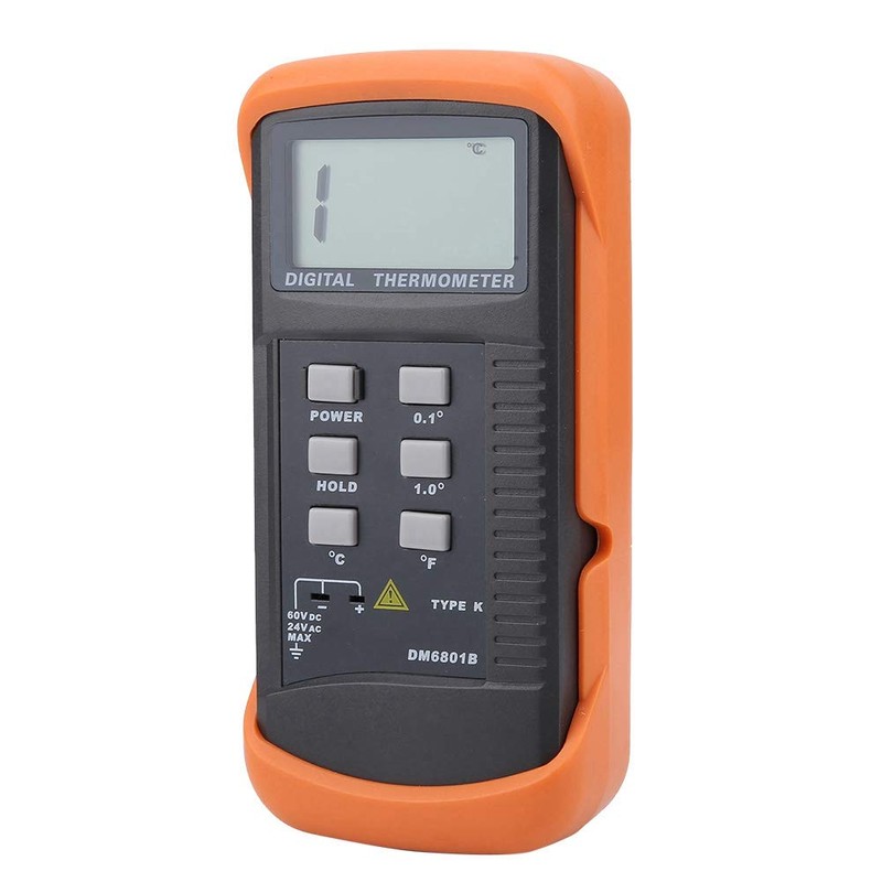 Digital Thermometer, Single Channel Type K Digital Thermocouple Sensor, Thermometer