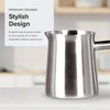 Frieling 18/10 Brushed Stainless Steel Cream and Sugar Set -