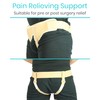 Vive Hernia Belt - Hernia Support Truss for Single/Double Inguinal