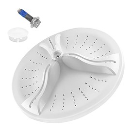 W10902814 Washer Wash Plate with Matching Screw and Cap Compatible with whirl-pool may-tag Washer W108396887