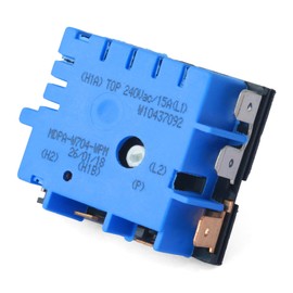 YIYANTO W10857622 Range Dual Infinite Control Switch Replacement for Whirlp for Maytag for KitchenAid for Jenn-Air for Kenmore for Sears, Replace AP5989899 PS11731368 W10437092 4383881 MDPA-W704-UNM