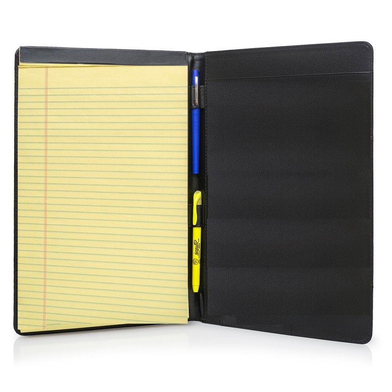 Legal Size Padfolio, 8.5 x 14 Inch Portfolio Folder for