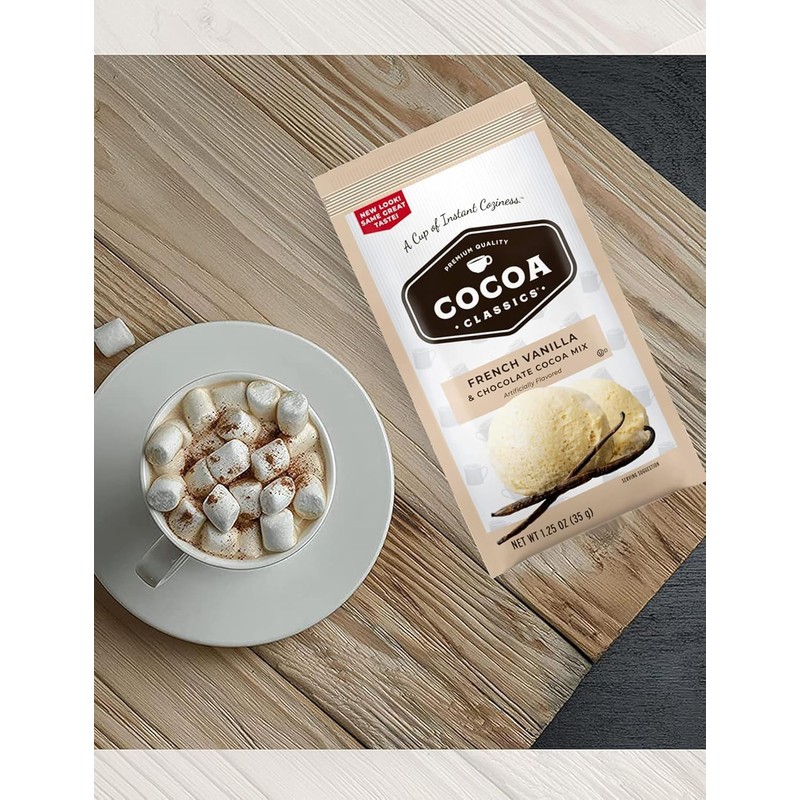 Hot Cocoa Mix Gift Set – 60 Count, 7 Flavors