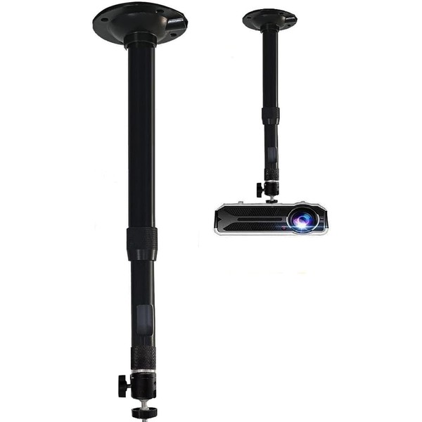 2-Be-Best Projector Mount 16-25.6in Adjustable Projector Ceiling Mount Compatible with