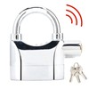 Anti theft Security Padlock Waterproof Siren Alarm Lock for Motorcycle