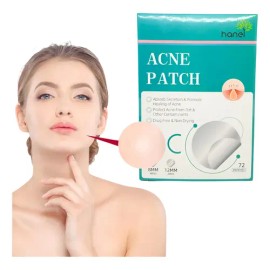 Parches Invisibles Acné Espinillas Facial Absorbente 72pz F                                                                                           