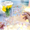 Mefeny Rhinestone Sticker Makeup Sticker Colorful Star Heart Teardrop Shaped