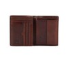 camel active Japan Herren Geldbörse Hochformat RFID Leder Mittelgroß Cognac