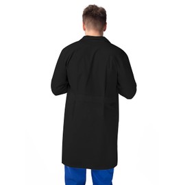 Sivvan Unisex Scrubs - 39" Professional Lab Coat - S8802 - Black - XS