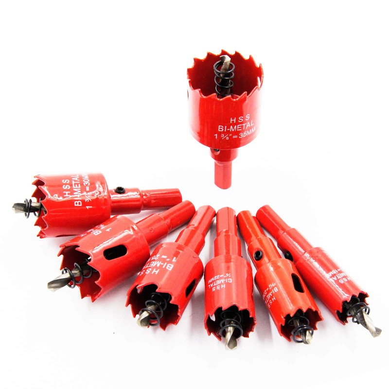 LAIWEI Hole Saw Set, Electric Drill Bit, Hole Cutter, For