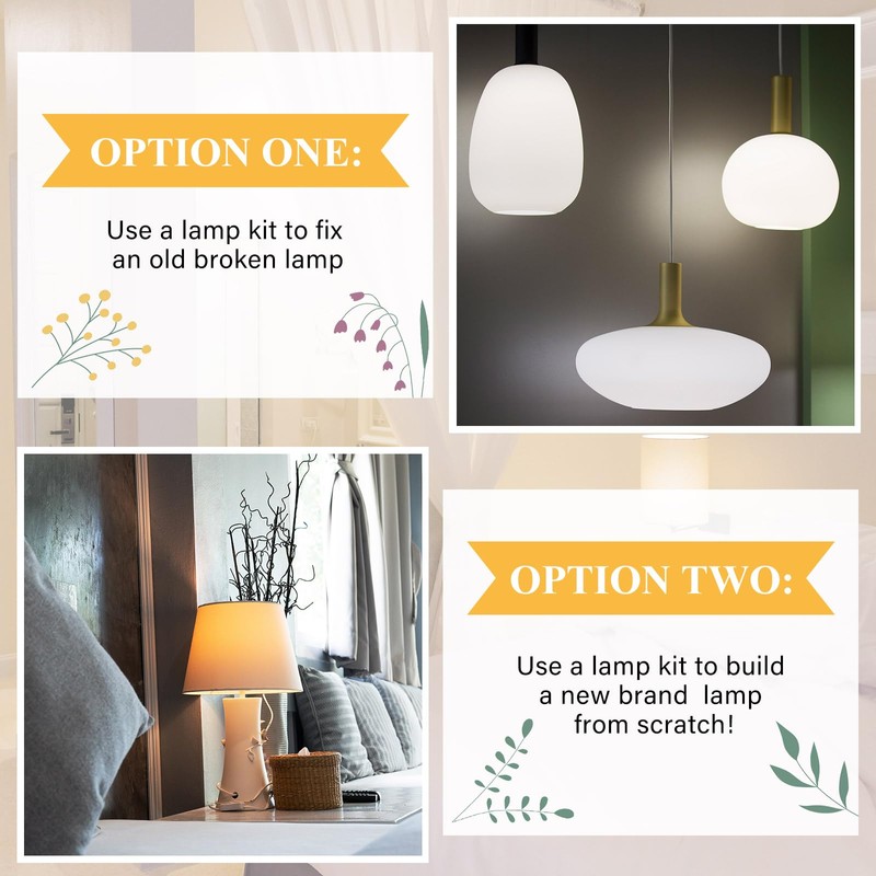 Honoson Lamp Kit for Repair Light Replacement Bulb Lamps with