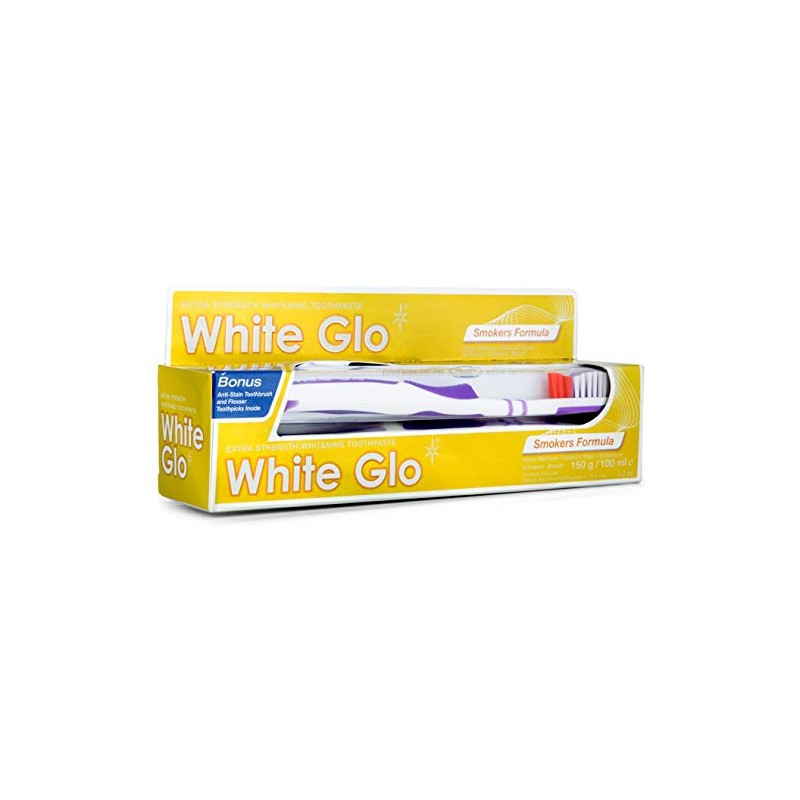 White Glo Smokers Formula Whitening Toothpaste (100ml)