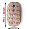 CJCBROES 2.4G Wireless Mouse with Cute Pattern Design for All