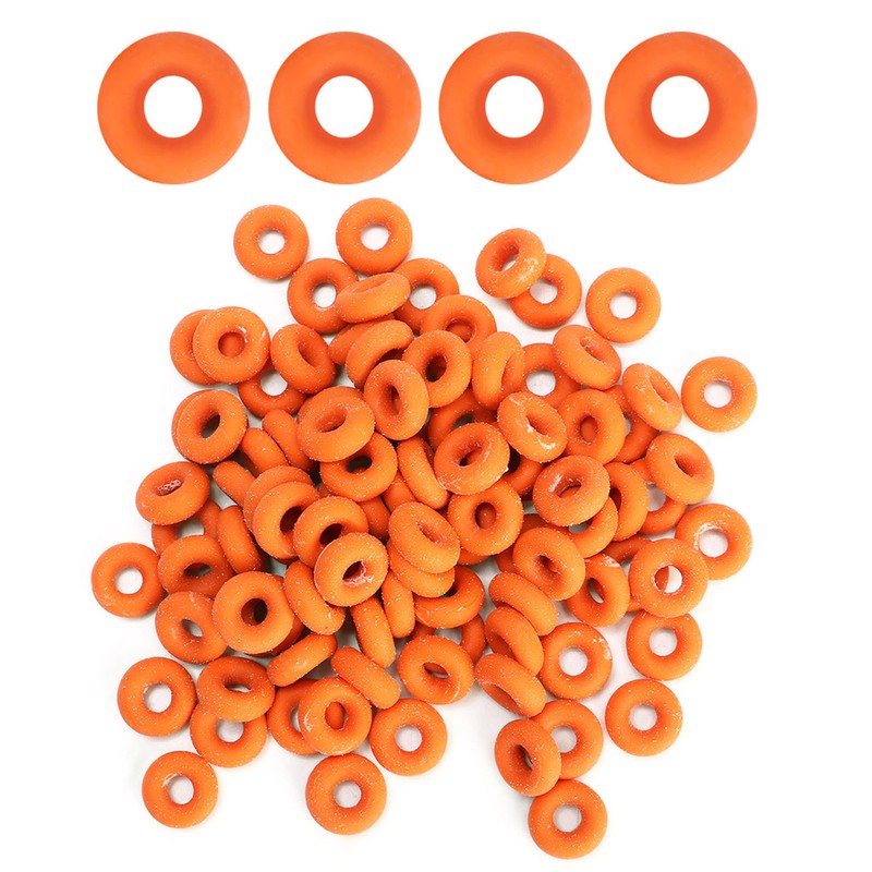 100Pcs Rubber Elastic Sheep Cow Pig Tail Castration Pliers Rings
