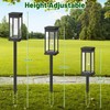 BesLowe 【Upgraded】 Solar Pathway Lights Outdoor, 6-Pack Large LED Solar