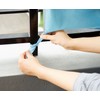 COGIT Balcony Thermal Curtain for Rain or Shine [Blue/One Size]