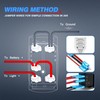 MicTuning MIC-LSK1 Zombie Lights Symbol Rocker Switch On-Off LED Light,